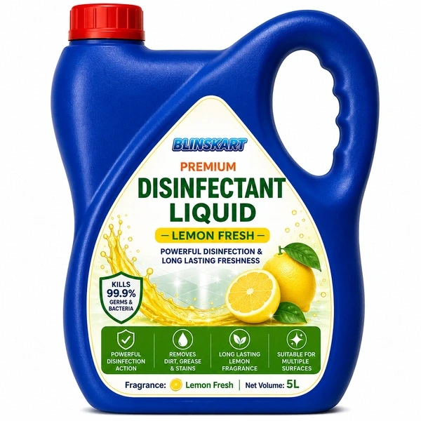 Premium Disinfectant Liquid Lemon 5 Ltr