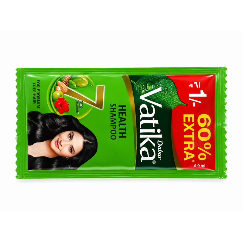  Vatika Shampoo 6.9 ml Sachet