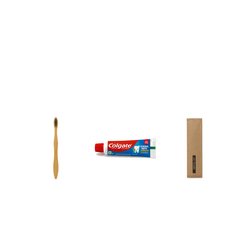 1 Bamboo Toothbrush + 1 C...